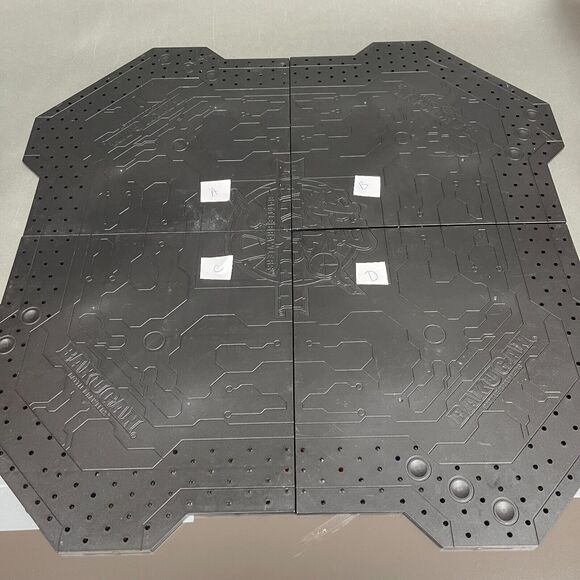 Bakugan Battle Brawlers Sega Toys Spin Master Black Baseplate Base Plate - C - Picture 13 of 14